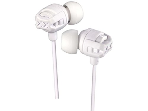 JVC HA-FX103M-WE XX In-Ear-Kopfhörer mit Mikrofon und Fernbedienung Weiß