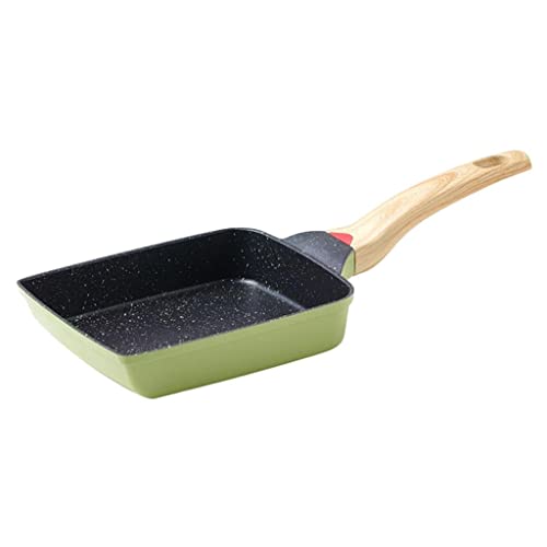 Image of Frying Pan Ham Pancake Burger Maker Smokeless Gas Stove Cooktop Safe Green|Home & Garden|Home & Garden|Home & Garden|1 Piece Omelette Pan