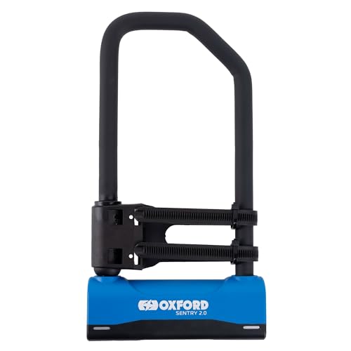 Sentry LK428 Antivol en U 2.0 320 mm | Antivol haute sécurité pour pédale, argenté
