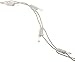 Blue Star Group Brella Lights - Patio Umbrella Lighting System With Power Pod & 8 Rib, White
