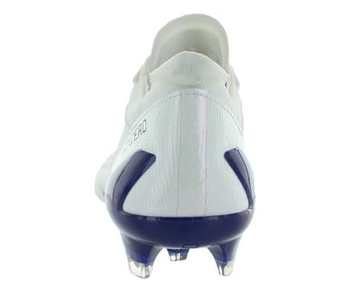 Image of adidas Adizero Electric Mens Shoes Size 10.5, Color: Footwear White /Team College Purple /Footwear White-Off-White