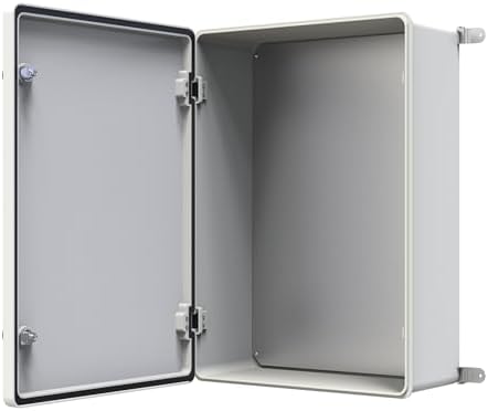 YAVUZ Polyester Pano 50 x 70 x 23 cm Taban saclı IP65 Polyester Pano Montaj Plakalı Elektrik Kutusu Taban Saclı Pano Dış Ortam Muhafaza Kutusu PLYS 5070 - Görsel 1