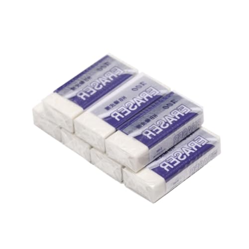 OFFSCH 20 Pack Student Drawing Eraser 2b Erasers for Exam Great for School Supplies Art Projects