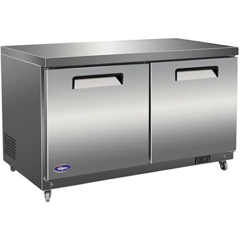 Valpro Commercial Stainless Undercounter Freezer 15.5 CU. FT. Model: VPUCF60 Cover