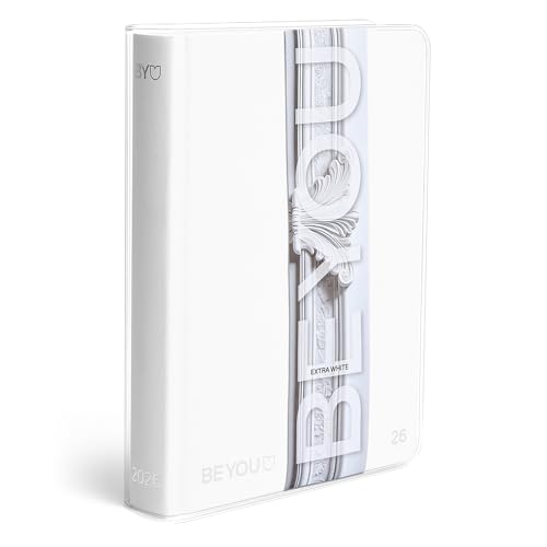 BE YOU - Diario Scuola Extra White 2025/2026, 12 Mesi,