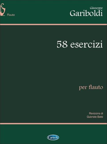  Cinquantotto esercizi per flauto