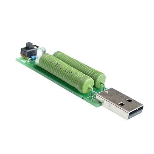 Detector USB LCD de 3 a 7 V con medidor de voltaje corriente y resistencia de carga 3