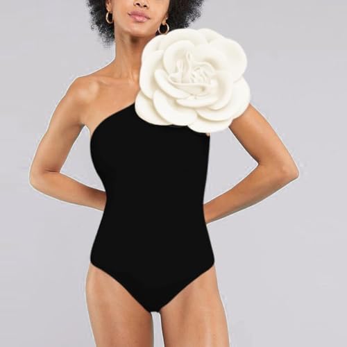Image of AARAM Stylish Premium Women's One Piece Swimsuit with Cover Ups Wrap Skirt Sarong Retro Floral Print Monokini Tummy Control Swimwear, Printed Swimming Costume for Women Beach Wear