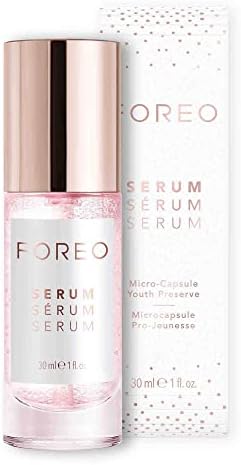 FOREO Serum Serum Serum Micro-Capsule Youth Preserve 30ml, Squalane, Sodium Hyaluronate & Hyaluronic Acid, Antioxidant, Deeply Hydrating to Renew & Replenish, Dermatologically Tested, All Skin Types