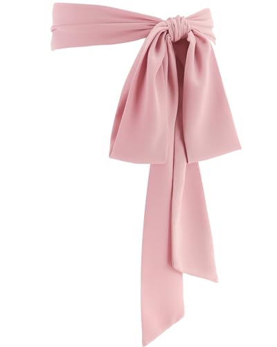 Image of Glitopper Women Chiffon Sash Belt Dress Sash Waist Bridal Wedding Belt 50s Accessories 3'' Wide