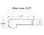 Novogratz Click & Lock 3/8" Flush Stair Nose Molding, Hardwood Floor Trim (Lake House White Oak)