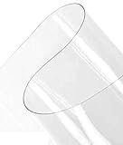 Mybecca Clear Marine Vinyl 4 Gauge Sold Folded by Separate Yard