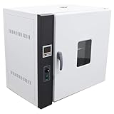 LGXEnzhuo Digital Forced Air Convection Drying Oven 220V Lab Blast Drying Oven Industrial Drying Baking Heat Treatment Intelligent Temperature Control 3KW 210L