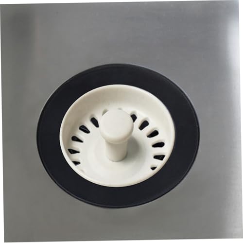 Colador para Fregadero Blanco de 3 Pulgadas