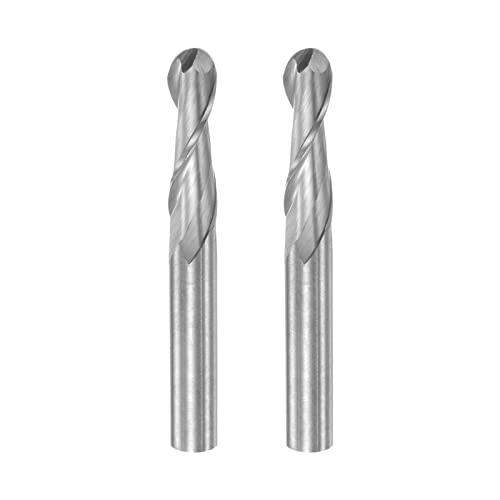 Fraise à bout sphérique 6 mm anti-surchauffe pour usinage CNC propre de 22 mm de coupe