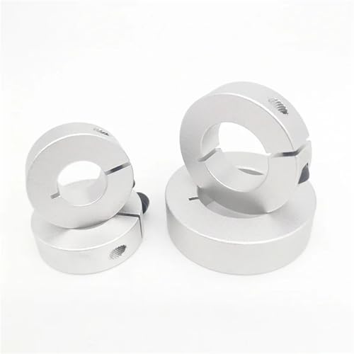 Collar de eje de aluminio 25-45-12 con anillo de límite ranurado 3