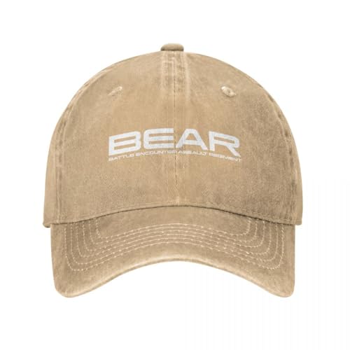 ROBEIUO Bear - Es Cape from Tarkov cap Cappello da Cowboy Cappello da Baseball Cappello da Baseball Elegante Cappelli da Donna Uomo