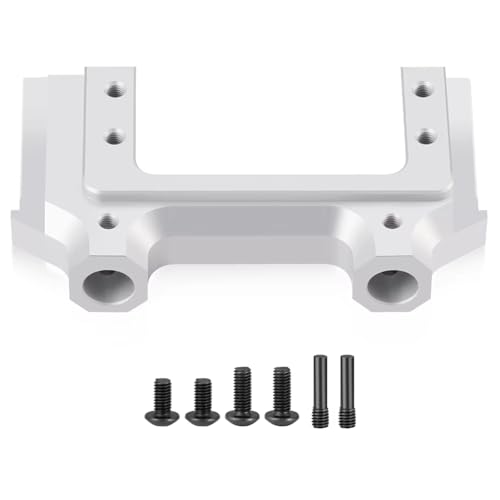 Pare-chocs métal SCX10 II 90046 en aluminium usiné pour crawler 1/10
