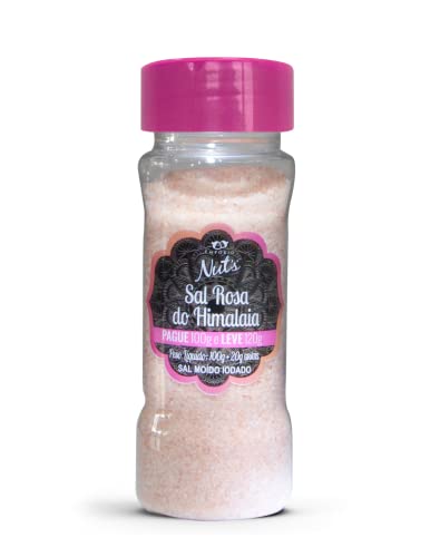 Sal Rosa do Himalaia Fino 100g - Empório Nut's