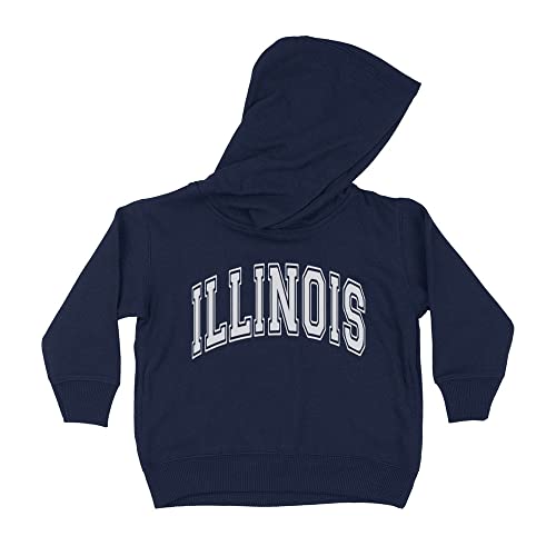 Arch Illinois Kids Hoodie Sweatshirt Toddler 2T Navy