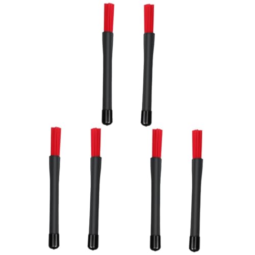 Juego de 3 baquetas de plástico para batería rojo miniatura 3