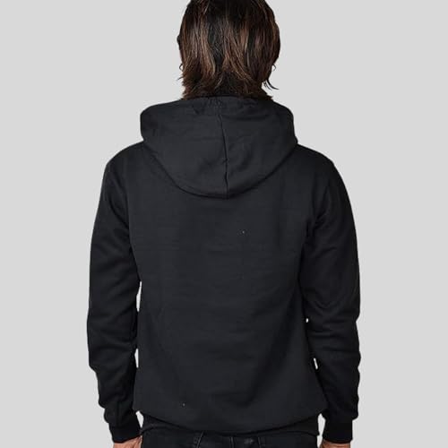 Image of WearIndia Unisex Cotton Hooded Neck Hooded Sweatshirt (W NEW DANCEMELO Hoodie Black M)