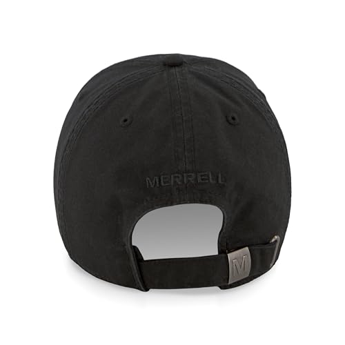 Casquette Merrell Powell en coton avec sangle réglable noire
