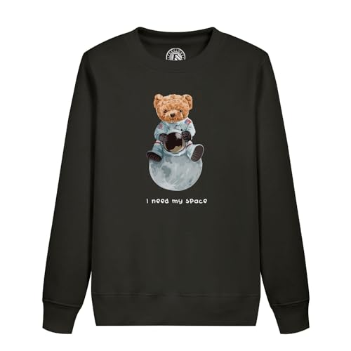 Sweatshirt enfant I Need My Space : illustration fait main haut de gamme style peinture