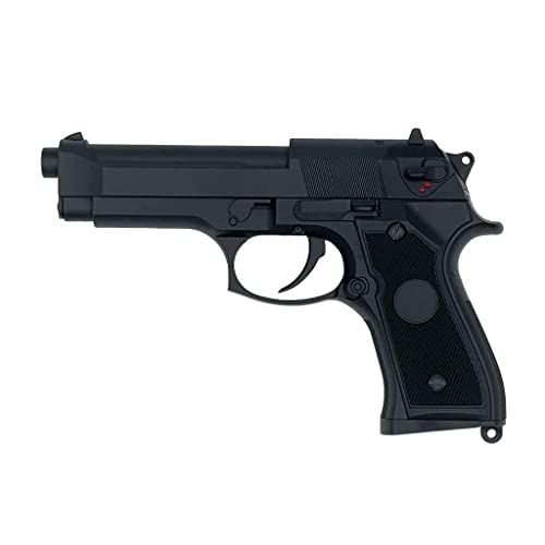 Saigo Defense Airsoft-Pistolet électrique M9 AEP Noir CM126 / Mode Coup Unique ou rafales/Couleur Noir/Plastique et métal/Puissance 0.5 Joule