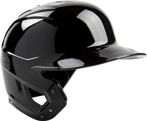 Rawlings | MACH Single Ear Batting Helmet | Left Hand Batter | Large | Black - image 1