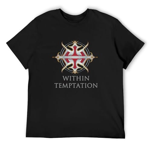 paosijie Within Temptation T-Shirt Black XL