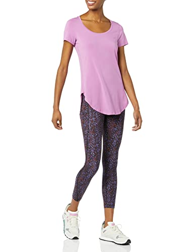 Amazon Essentials Women's Soft Cotton Standard-Fit Extra-Long Tunic Yoga T-Shirt (Available In Plus Size) (Previously Core 10), Purple Mauve, Medium #TOP3