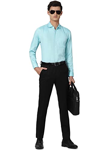 Image of Peter England Men's Solid Regular Fit Shirt