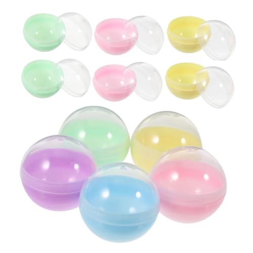 ULDIGI Kids Vending Machine Capsules 100pcs Fillable Balls for Gumball Machines Mini Claw Machine Prize Containers