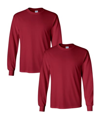 Image of Gildan Adult Ultra Cotton Long Sleeve T-Shirt, Style G2400, Multipack