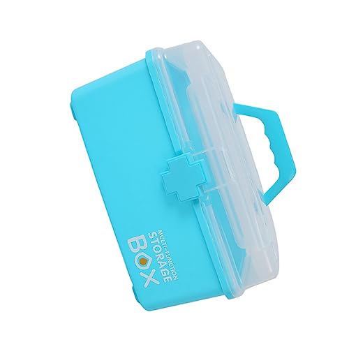 TOKIDNY Valigetta Per Medicinali Da Viaggio Leggera Per Riporre Medicinali Per Casa Ufficio E Campeggio