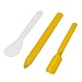 GUANGUAN LinTin 3pcs Kit d'outils de calfeutrage Facile Putty Couteau en Plastique Plastic Gabe Beauty Joint Agent Cauflk Hand Tool Set Floor Remover Glue Brack (Color : 3pcs)