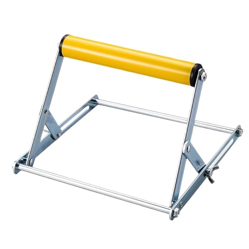Tisch-Sägehalterung, Schneidematerial, Tisch-Sägehalterung, Schneidemaschine, höhenverstellbarer Rahmen (55 mm-135 mm) aus Edelstahl, 203 x 200 mm für und Material