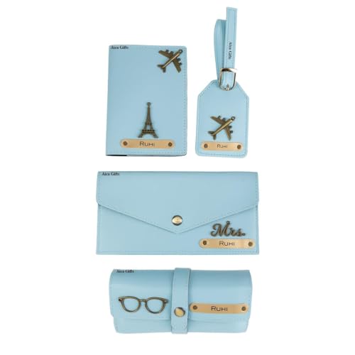 Image of AICA Personalized Name & Charm Sunglass Cover Giftset for Women