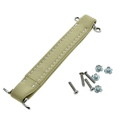 KAISH Cream Vintage Style Guitar AMP Amplifier Handle Vinyl PVC Handle with Accessories for FD Amplifiers - Image 2