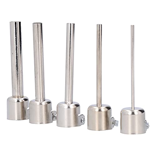 Srliya 5 Peças Kit de Bico de Pistola de Ar Quente Alongado Reto 850 BGA Estação de Dessoldagem Aces