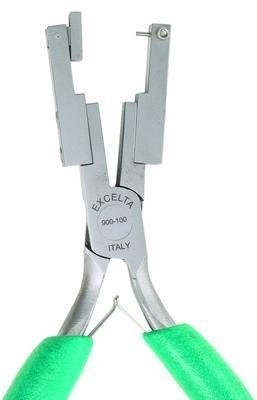 Excelta - 900-100X - Pliers - Roll Pin - Blank - Five Star - Carbon Steel, 0.26" Height, 0.43" Wide, 6.5" Length