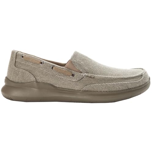 Image of Propet Mens Viasol Slip On Casual Shoes - Grey