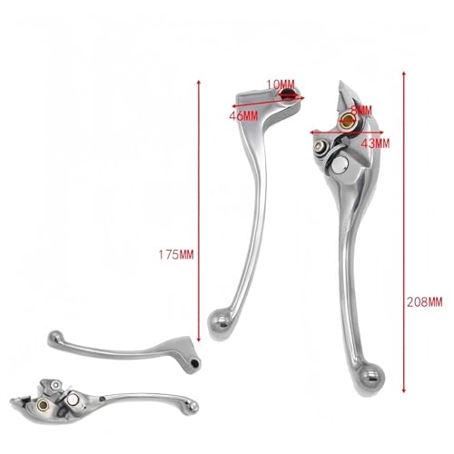 Levier d'embrayage moto pour réparer le jeu de commande Honda CBR400 NC29