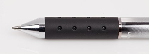 Tul Retractable Gel Pens 0.7Mm Medium Point, Black/Blue Bundle (2 4-Packs) #TOP3