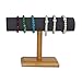 Bois de Bambou Seul Niveau T-Bar Rack Bracelet Montre Bracelet Affichage Support à Bijoux Organisateur (Color : B)