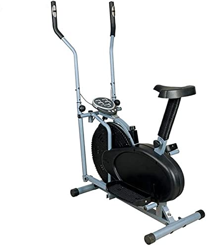 ULTIMAX Orbitrac Elliptical Trainer 2-In-1 Belt Resistance 50cm for Home Gym Strength Training Fitness Equipment Indoor Cycling Bikes For Fitness Body Building