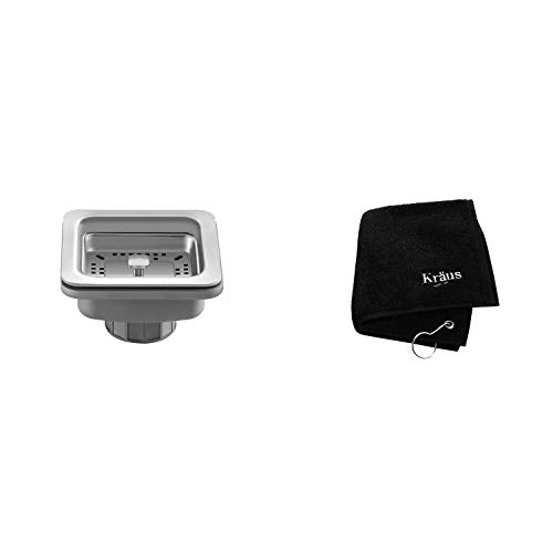 KRAUS Pax 24-inch 18 Gauge Undermount Single Bowl Stainless Steel Laundry and Utility Sink, KHU24L - image 6