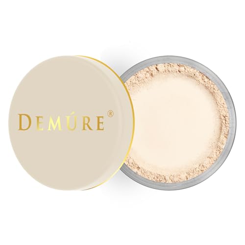 Demure Light Mineral Foundation - Loose Face Powder, Natural Makeup