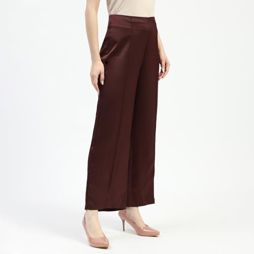 Image of Madame Women Solid Trousers